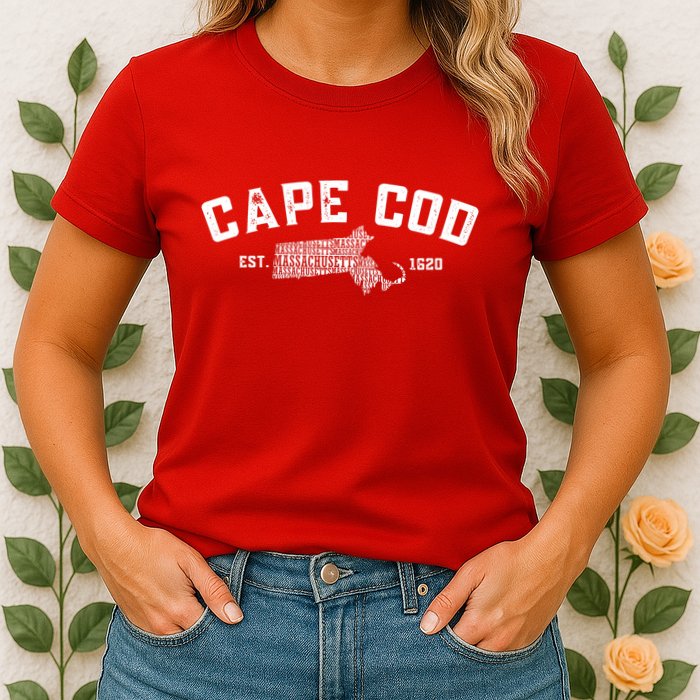 Cape Cod Est 1620 Womens T-Shirt