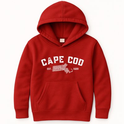 Cape Cod Est 1620 Kids Hoodie