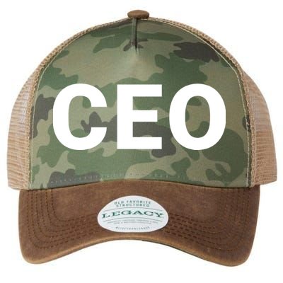 Ceo Chief Executive Officer Highest Ranking Executive Management Of Organization Legacy Tie Dye Trucker Hat