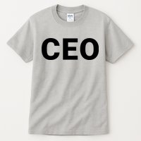 Ceo Chief Executive Officer Highest Ranking Executive Management Of Organization Tall T-Shirt