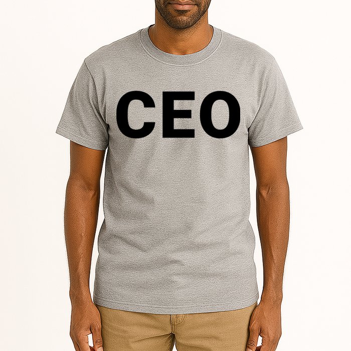 Ceo Chief Executive Officer Highest Ranking Executive Management Of Organization Tall T-Shirt