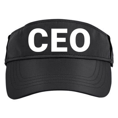 Ceo Chief Executive Officer Highest Ranking Executive Management Of Organization Adult Drive Performance Visor