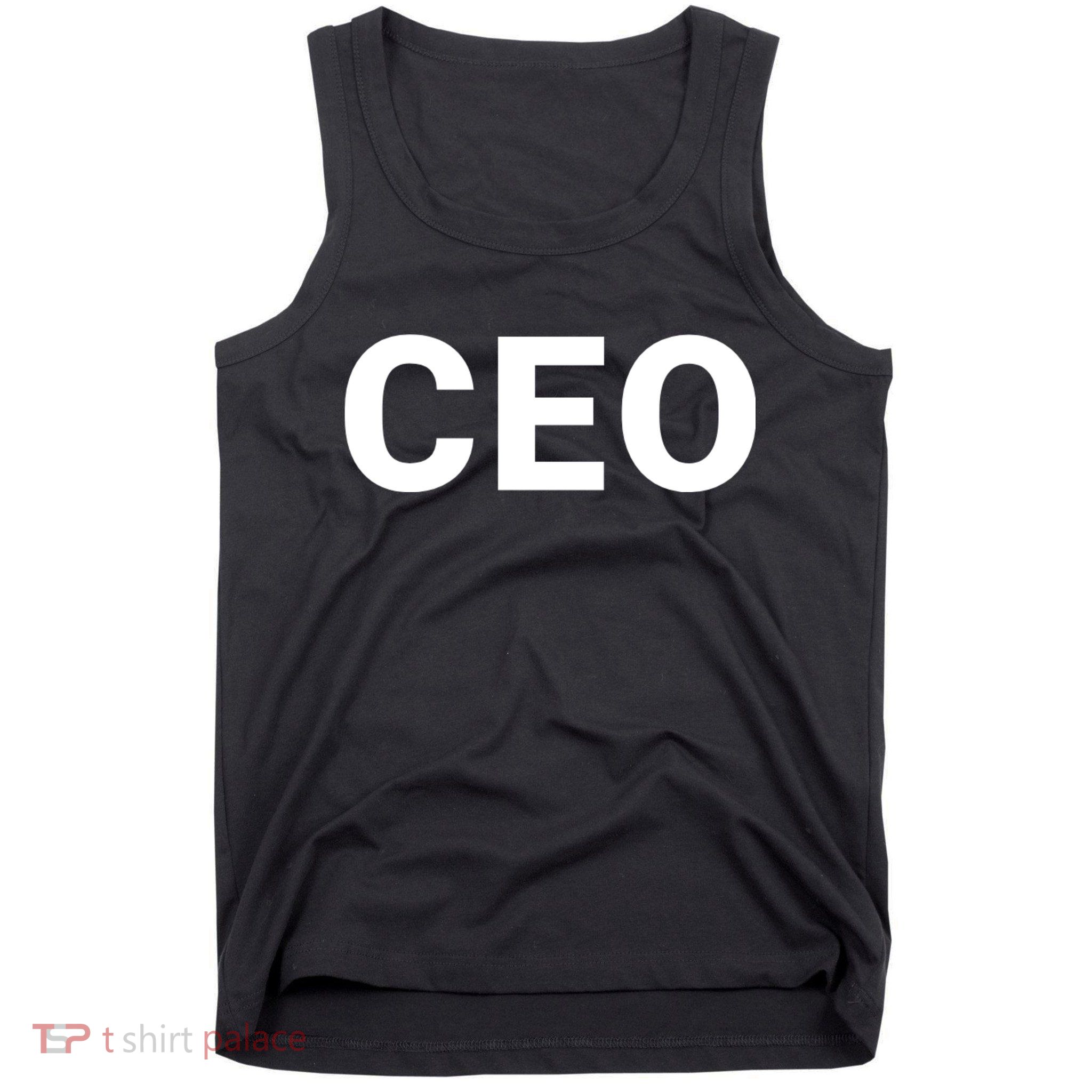 Ceo Chief Executive Officer Highest Ranking Executive Management Of Organization Tank Top