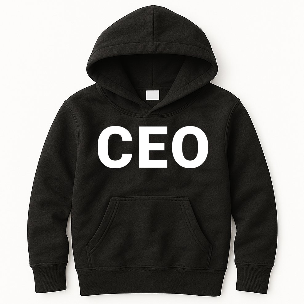 Ceo Chief Executive Officer Highest Ranking Executive Management Of Organization Kids Hoodie