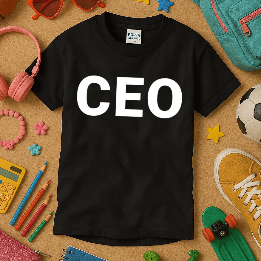 Ceo Chief Executive Officer Highest Ranking Executive Management Of Organization Kids T-Shirt