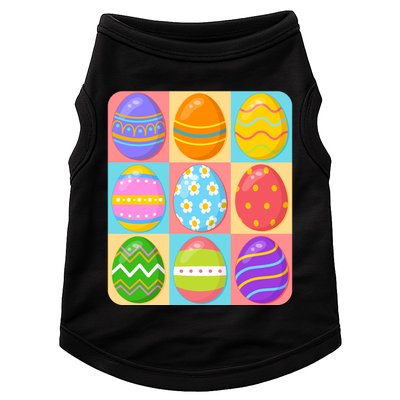 Cute Colorful Easter Egg Pop Art Doggie Tank