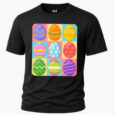 Cute Colorful Easter Egg Pop Art Performance Shirt