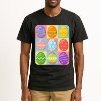 Cute Colorful Easter Egg Pop Art Tall T-Shirt