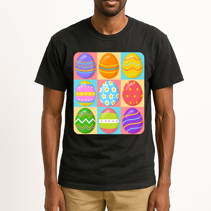 Cute Colorful Easter Egg Pop Art Tall T-Shirt