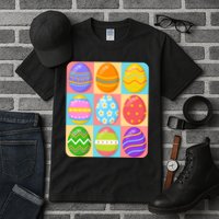 Cute Colorful Easter Egg Pop Art Tall T-Shirt