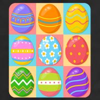 Cute Colorful Easter Egg Pop Art Golf Towel