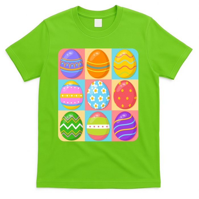Cute Colorful Easter Egg Pop Art T-Shirt