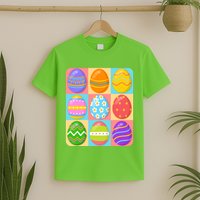 Cute Colorful Easter Egg Pop Art T-Shirt