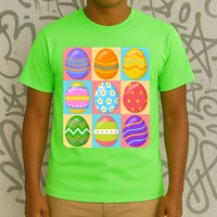 Cute Colorful Easter Egg Pop Art T-Shirt