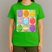 Cute Colorful Easter Egg Pop Art T-Shirt