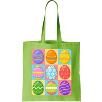 Cute Colorful Easter Egg Pop Art Bag