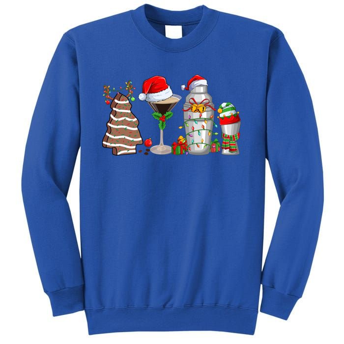 Christmas Cocktail Espresso Martini Ing Party Bartender Gift Sweatshirt