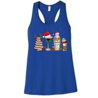 Christmas Cocktail Espresso Martini Ing Party Bartender Gift Women's Racerback Tank