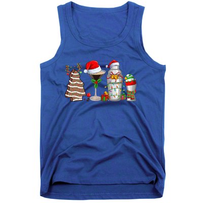 Christmas Cocktail Espresso Martini Ing Party Bartender Gift Tank Top