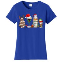 Christmas Cocktail Espresso Martini Ing Party Bartender Gift Women's T-Shirt