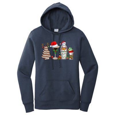 Christmas Cocktail Espresso Martini Ing Party Bartender Gift Women's Pullover Hoodie