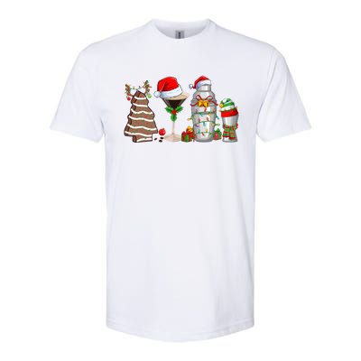 Christmas Cocktail Espresso Martini Ing Party Bartender Gift Softstyle CVC T-Shirt