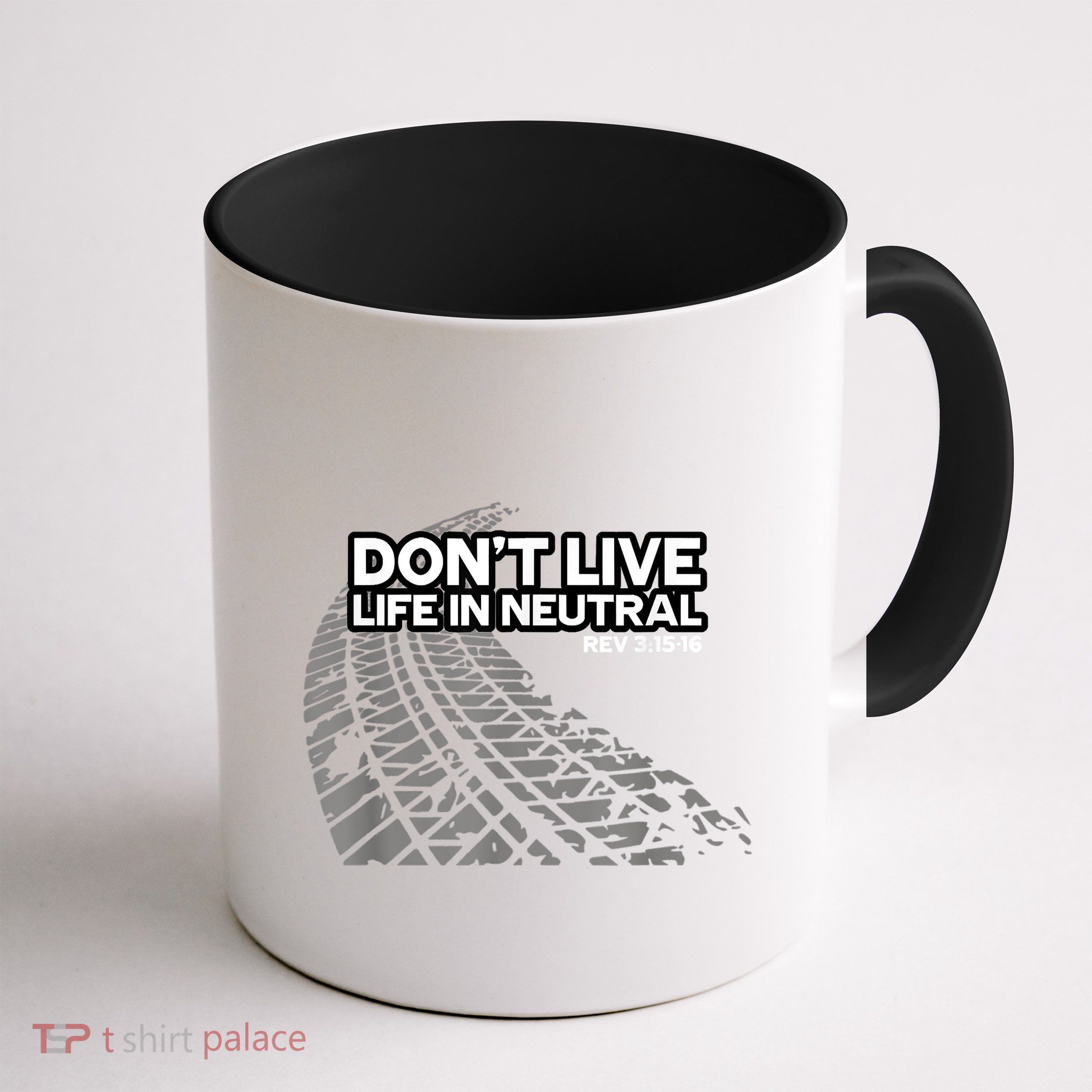 Christian Car Enthusiast Pastor Don't Live Life In Neutral Mug