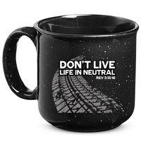 Christian Car Enthusiast Pastor Don't Live Life In Neutral 15oz Campfire Ceramic Mug