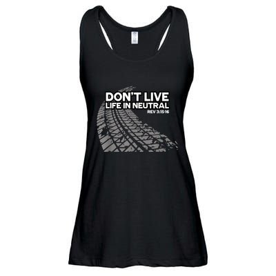 Christian Car Enthusiast Pastor Don't Live Life In Neutral Ladies Essential Flowy Tank
