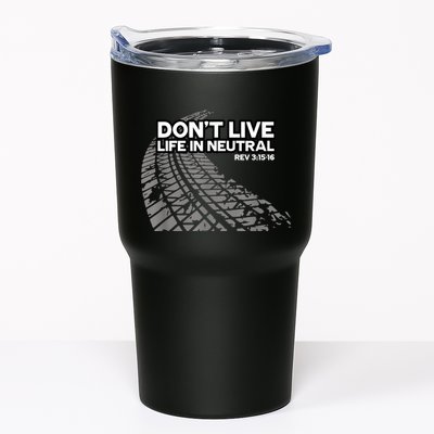 Christian Car Enthusiast Pastor Don't Live Life In Neutral Tumbler