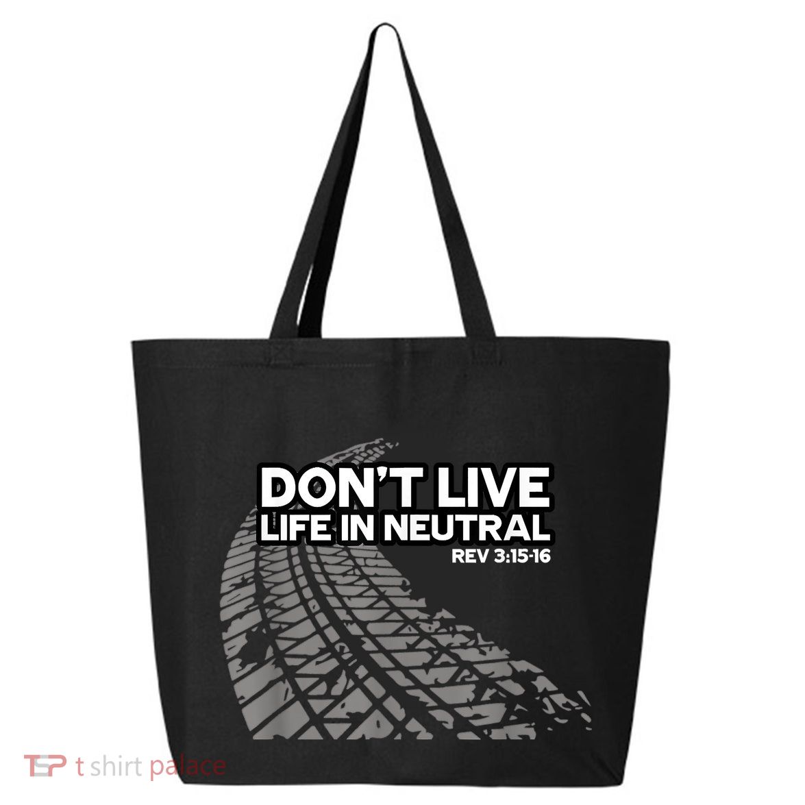 Christian Car Enthusiast Pastor Don't Live Life In Neutral 25L Jumbo Tote