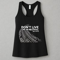Christian Car Enthusiast Pastor Don't Live Life In Neutral Womens Tank Top