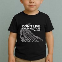 Christian Car Enthusiast Pastor Don't Live Life In Neutral Toddler T-Shirt