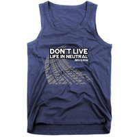 Christian Car Enthusiast Pastor Don't Live Life In Neutral Tank Top