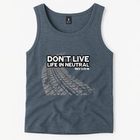 Christian Car Enthusiast Pastor Don't Live Life In Neutral Tank Top