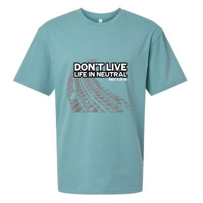 Christian Car Enthusiast Pastor Don't Live Life In Neutral Sueded Cloud Jersey T-Shirt
