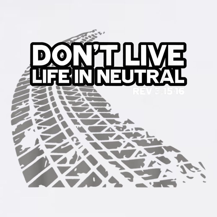 Christian Car Enthusiast Pastor Don't Live Life In Neutral Garment-Dyed Sweatshirt