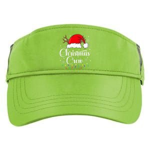 Christmas Crew Family Group Matching Christmas Pajama Party Adult Drive Performance Visor