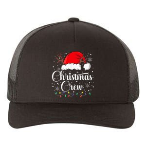 Christmas Crew Family Group Matching Christmas Pajama Party Yupoong Adult 5-Panel Trucker Hat