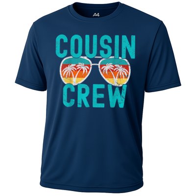 Cousin Crew Family Vacation Summer Vacation Beach Sunglasses Performance Shirt