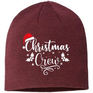 Christmas Crew Family Group Matching Christmas Pajama Party Sustainable Beanie