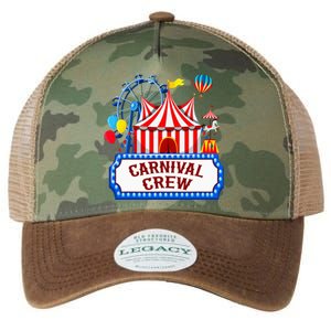 Carnival Crew For Carnival Birthday Theme Party Matching Legacy Tie Dye Trucker Hat