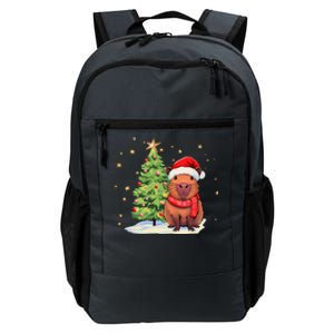 Capybara Christmas Funny Capybara Xmas Holiday Girl Daily Commute Backpack