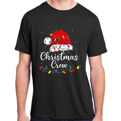 Christmas Crew Family Group Matching Christmas Pajama Party Adult ChromaSoft Performance T-Shirt