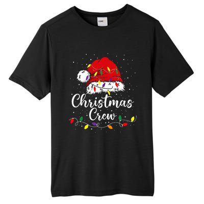 Christmas Crew Family Group Matching Christmas Pajama Party Tall Fusion ChromaSoft Performance T-Shirt