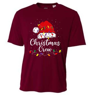 Christmas Crew Family Group Matching Christmas Pajama Party Cooling Performance Crew T-Shirt