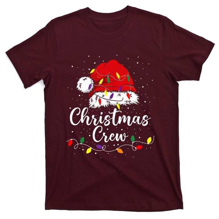 Christmas Crew Family Group Matching Christmas Pajama Party T-Shirt