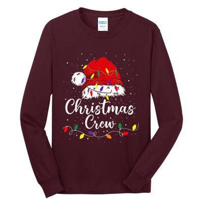 Christmas Crew Family Group Matching Christmas Pajama Party Tall Long Sleeve T-Shirt