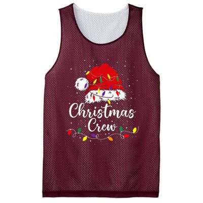 Christmas Crew Family Group Matching Christmas Pajama Party Mesh Reversible Basketball Jersey Tank