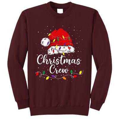 Christmas Crew Family Group Matching Christmas Pajama Party Tall Sweatshirt